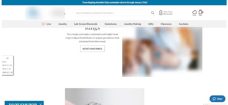 Portal page detail