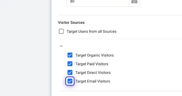 Email Traffic Activation