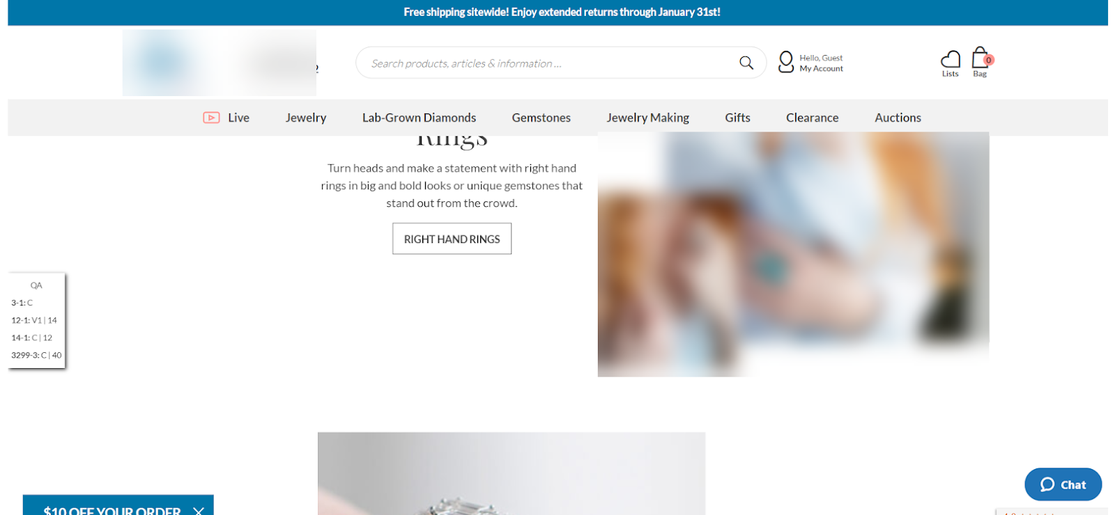Portal page detail